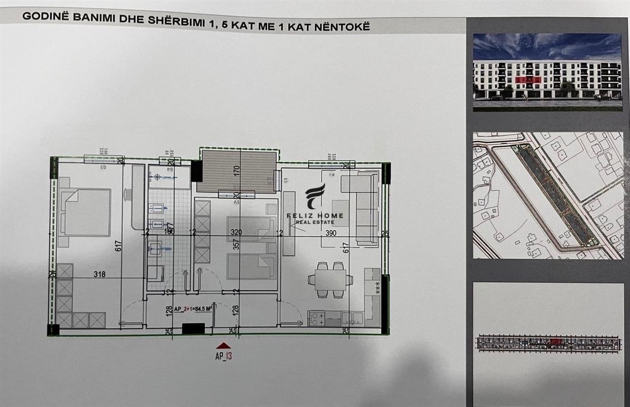 SHITET APARTAMENT 2+1 KAMEZ 74.000 EURO – Tiranë - 1