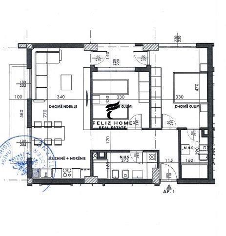 SHITET APARTAMENT 2+1+2 LAPRAKE 134.000 EURO – Tiranë