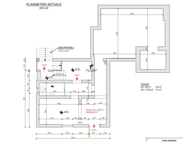 SHITET DYQAN 170 M2 PAZARI I RI 510.000 EURO – Tiranë