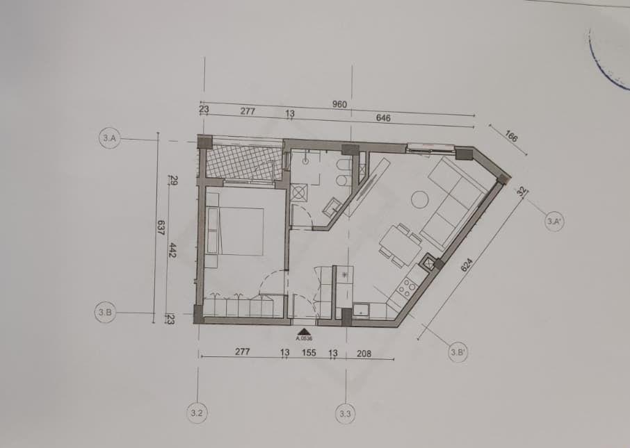SHITET APARTAMENT 1+1 FRESK 9.497.500 LEKE – Tiranë