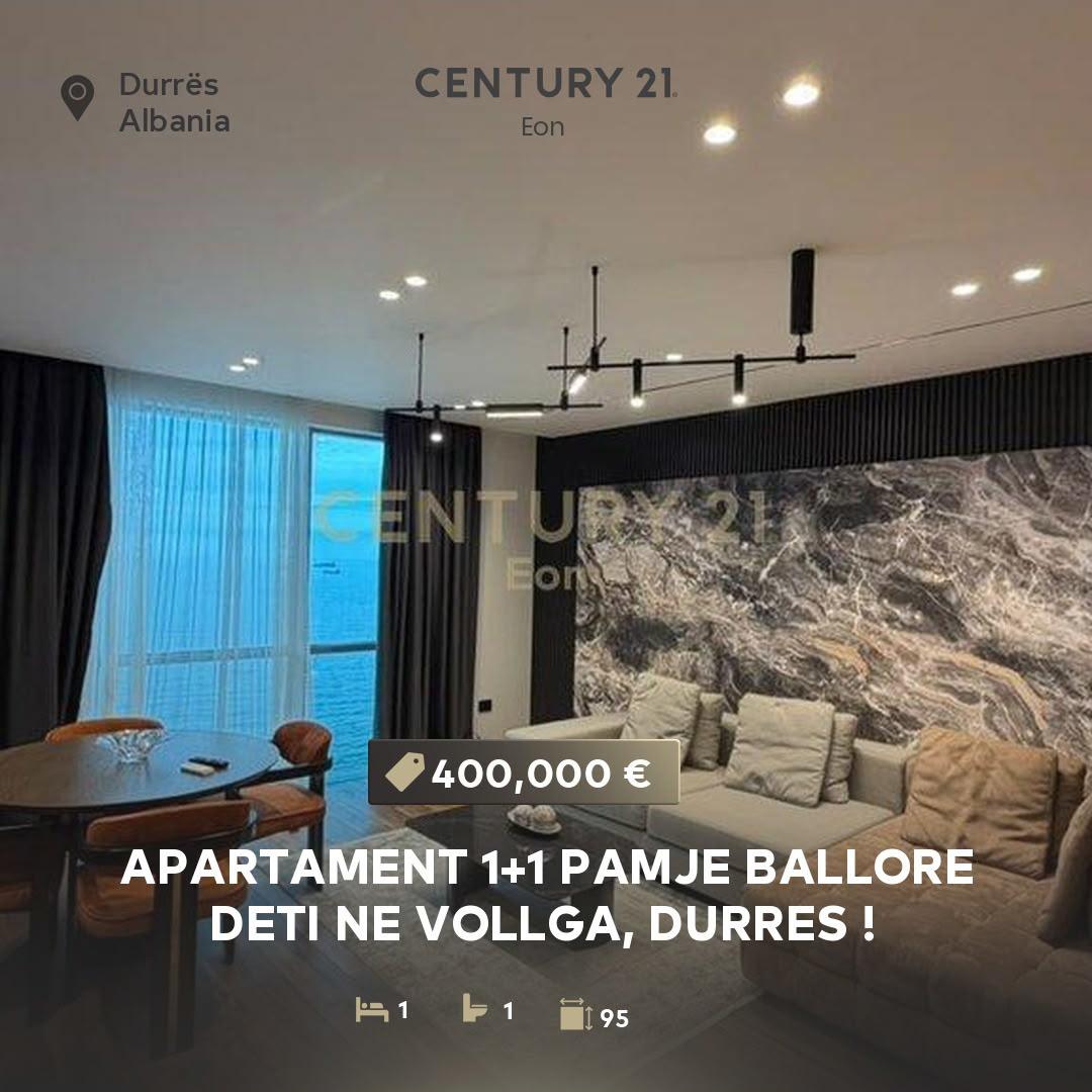+355685002150 💥 SHITET APARTAMENT 1+1 PAMJE BALLORE DETI NE – Durrës