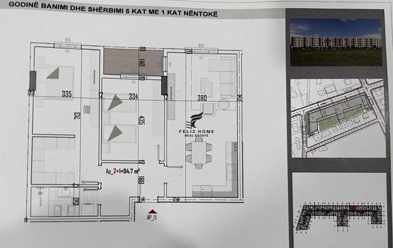 SHITET APARTAMENT 2+1 KAMEZ 84.000 EURO – Tiranë - 1