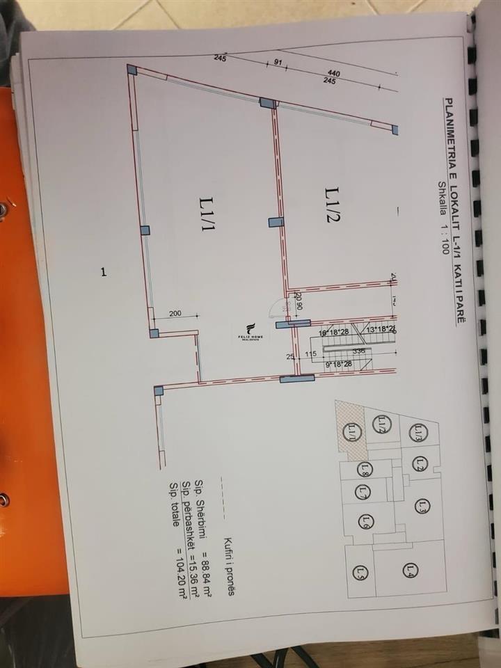 ZYRE ME QERA 300 M2 KOMUNA E PARISIT 2.400 EURO – Tiranë