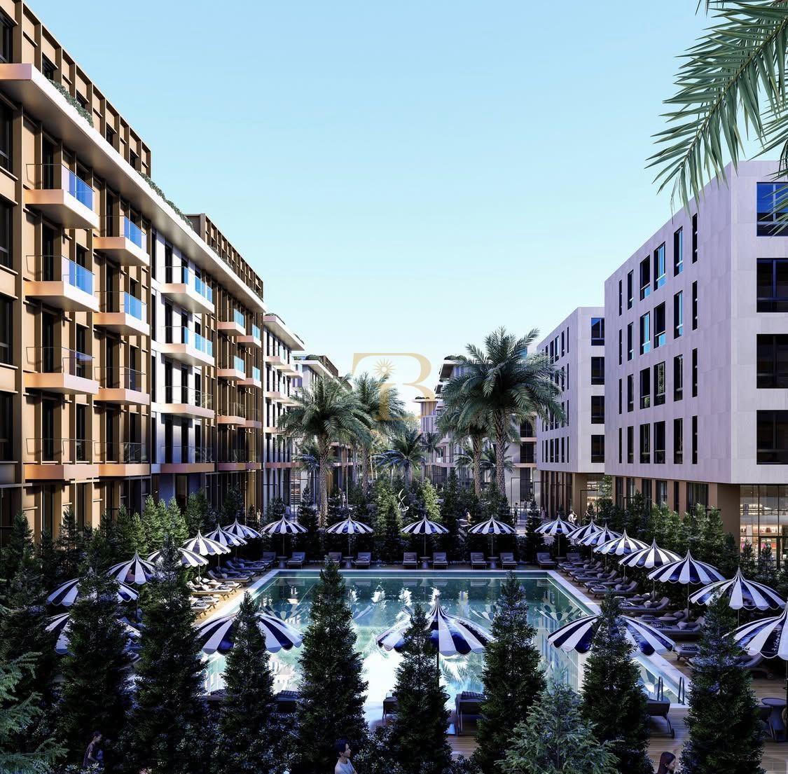 Apartament 1+1 në shitje, Grand Brilliant Palm Paradise, Qer – Durrës - 1