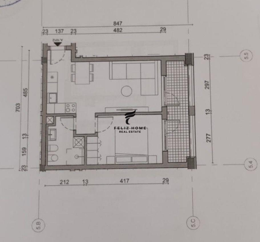 SHITET APARTAMENT 1+1 FRESK 76.000 EURO – Tiranë