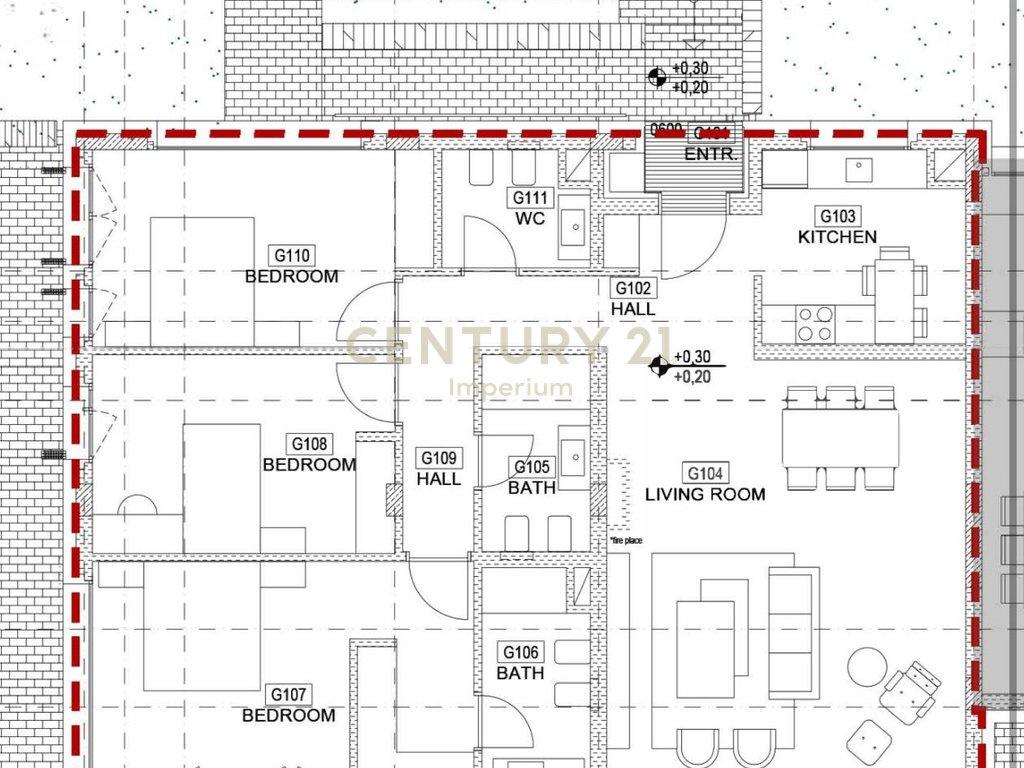 Apartament Luksoz 3+1+2 me Verandë të Madhe dhe Pishinë Priv – Tiranë - 1