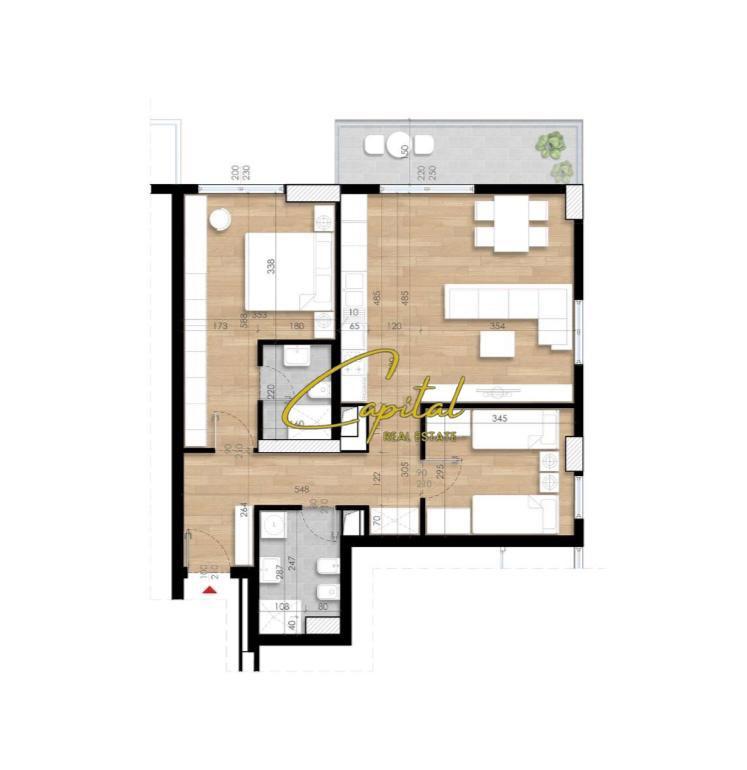SHITET APARTAMENT 2+1+2 GARDEN REZIDENCE TURDIU 173.400 EURO – Tiranë - 1