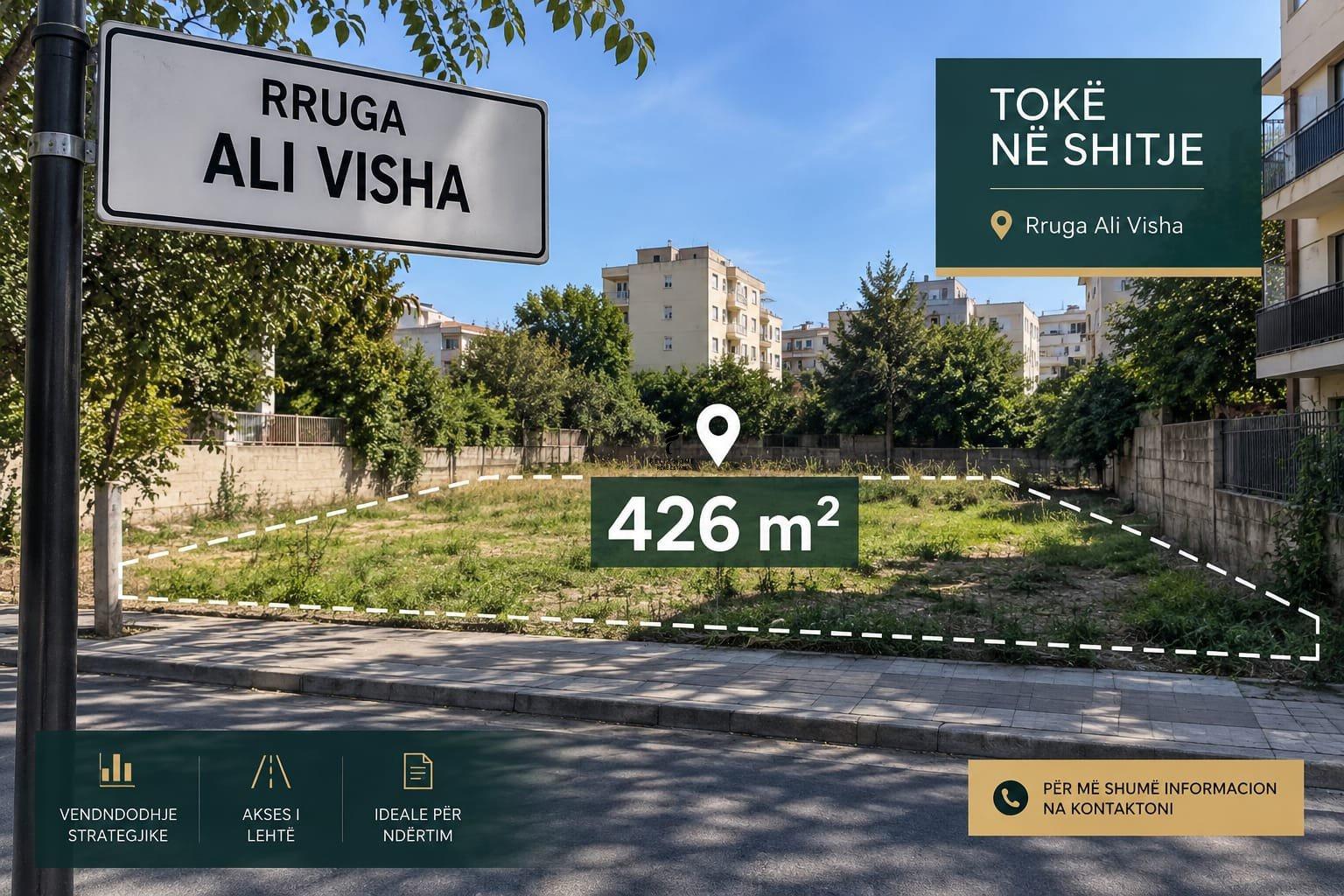 SHITET TRUALL 426M2 TREGU ELEKTRIK 750.000 EURO FH-92380 – Tiranë