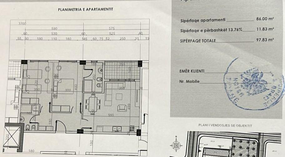 SHITET APARTAMENT 2+1 PASKUQAN 117.600 EURO – Tiranë