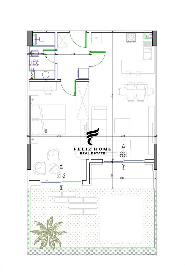 SHITET APARTAMENT, LIBURNA RESIDENCE, 102.384 EURO – Tiranë