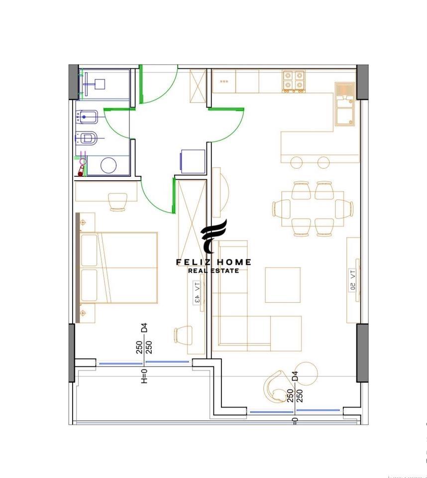 SHITET APARTAMENT,LIBURNA REZIDENCA,GOLEM,103.824 EURO. – Tiranë