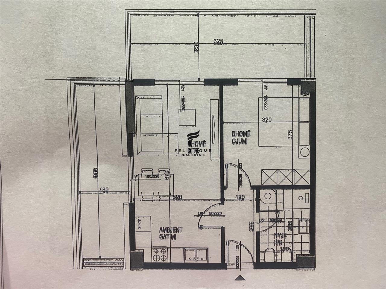 SHITET APARTAMENT 1+1 ISH FUSHA AVIACIONIT 127.000 EURO – Tiranë