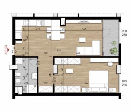 SHITET APARTAMENT 1+1 FUSHA E AVIACIONIT 133.000 EURO – Tiranë