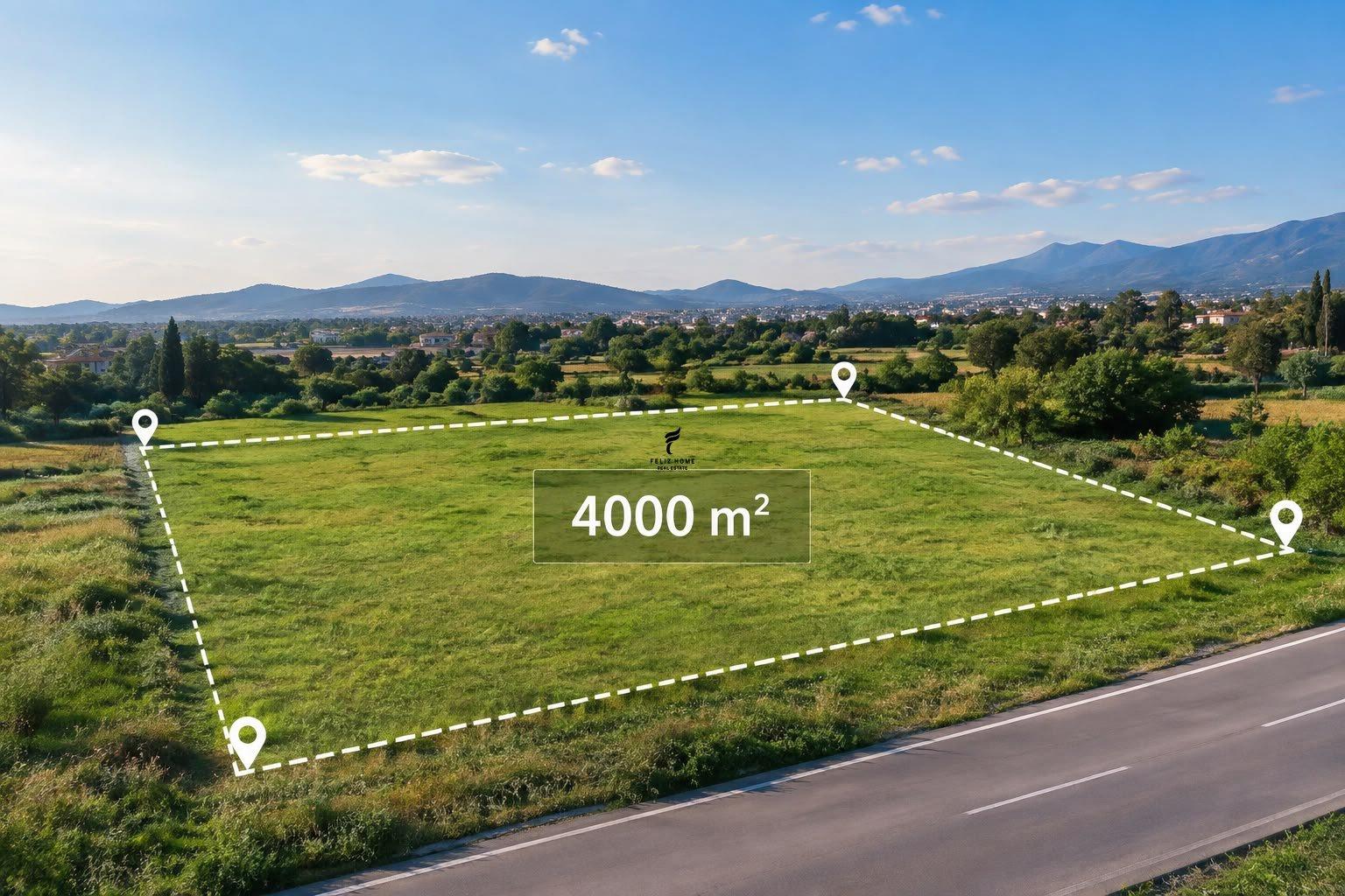 SHITET TOKE 4000M2 QAFE-KASHAR 400.000 EURO FH-92433 – Tiranë