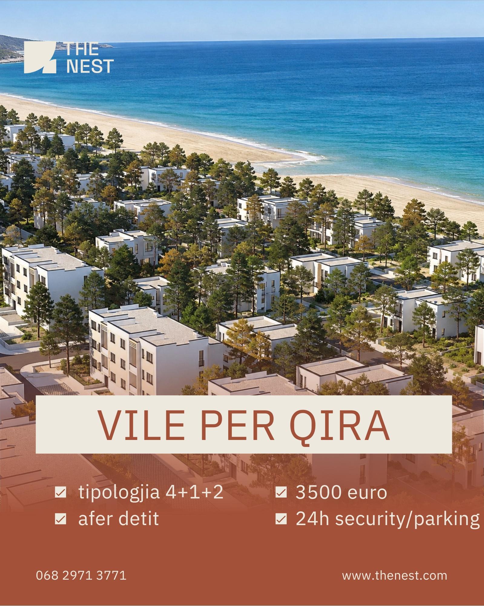 TN0044 | VILË EKSKLUZIVE PËR QIRA TEK VALA MAR R. – Durrës