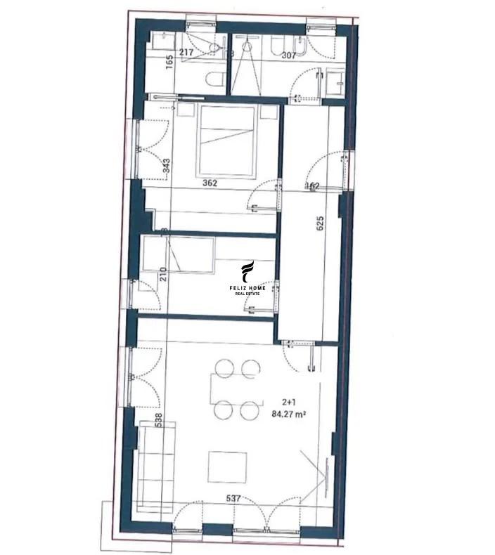 SHITET APARTAMENT 2+1 PALASE 28.900.000 LEKE FH-95188 – Tiranë