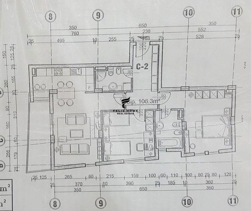 SHITET APARTAMENT 2+1+2 YZBERISHT 150.000 EURO – Tiranë