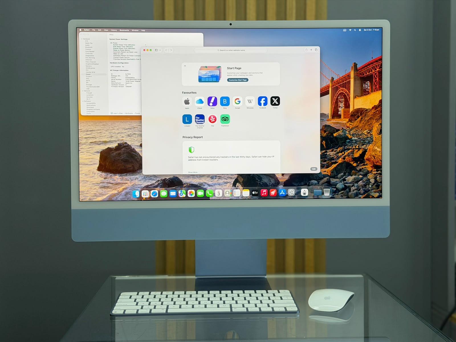 IMAC 24'' M1 ME TASTJER & MOUSE – Tiranë
