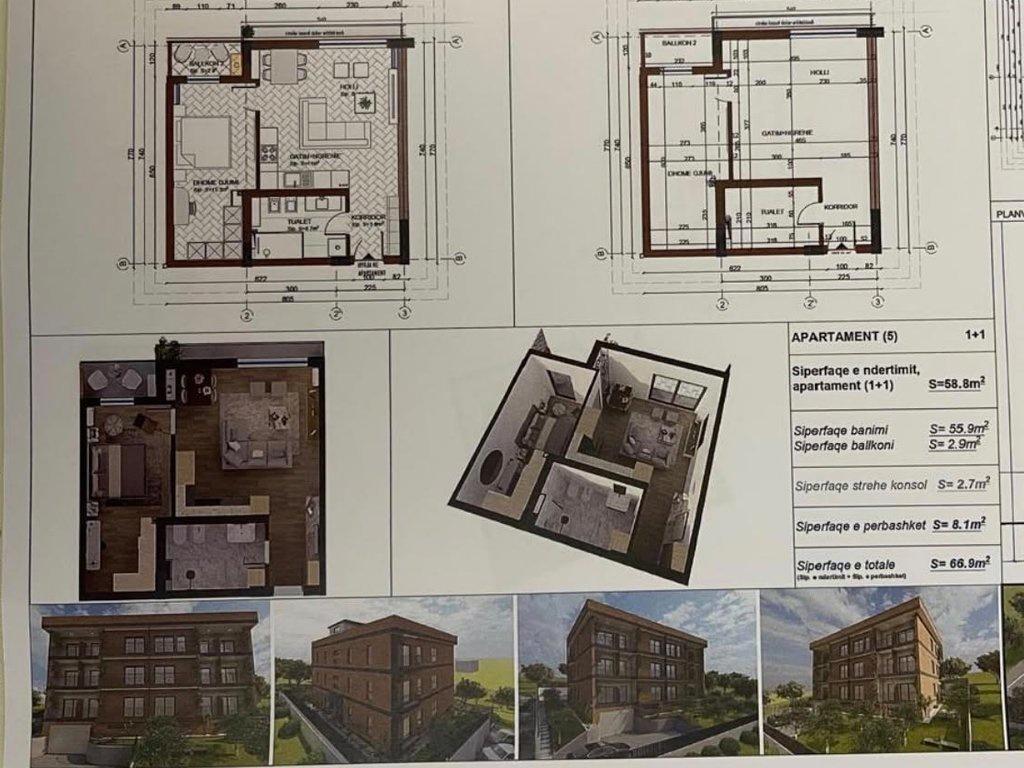 SHITET APARTAMENT 1+1 NË PASKUQAN/TERRA150806 – Tiranë