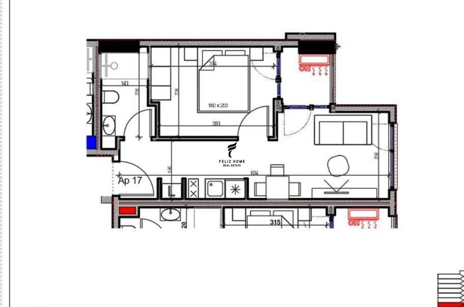 SHITET APARTAMENT 1+1 RRUGA E KAVAJES 11.000.000 LEKE FH-940 – Tiranë - 1