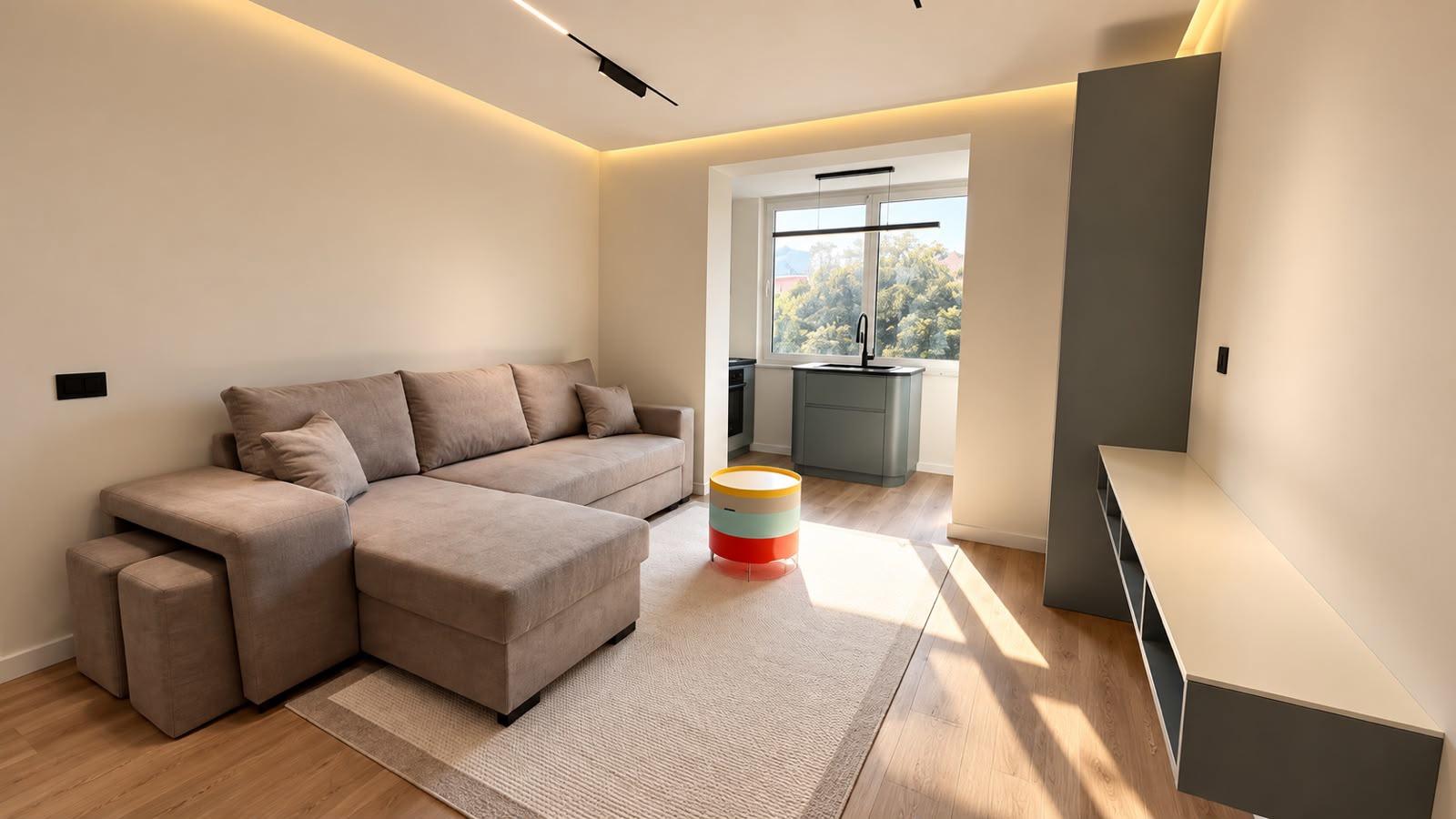 Apartament 2+1+2 ne shitje, Rruga Muhamet Gjollesha ! – Tiranë - 1