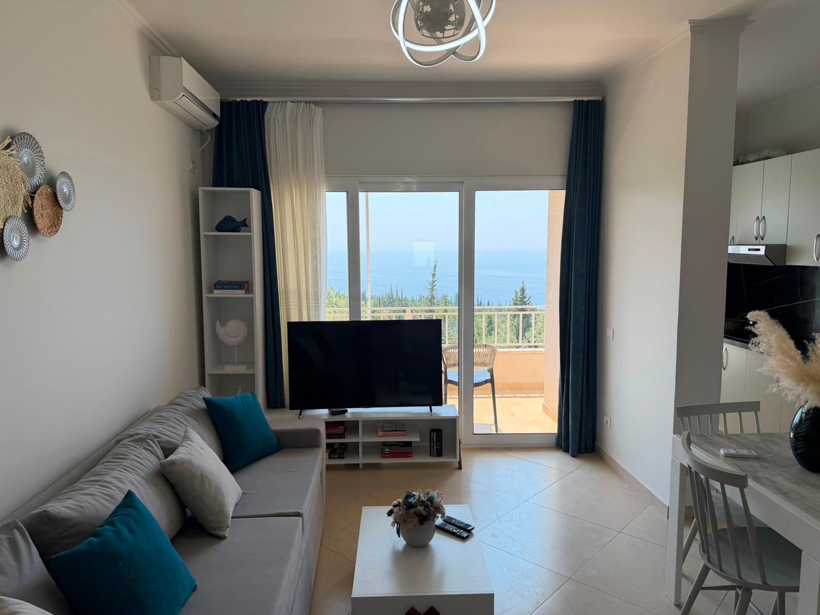Apartament 1+1 në shitje,Dhermi – Sarandë - 1