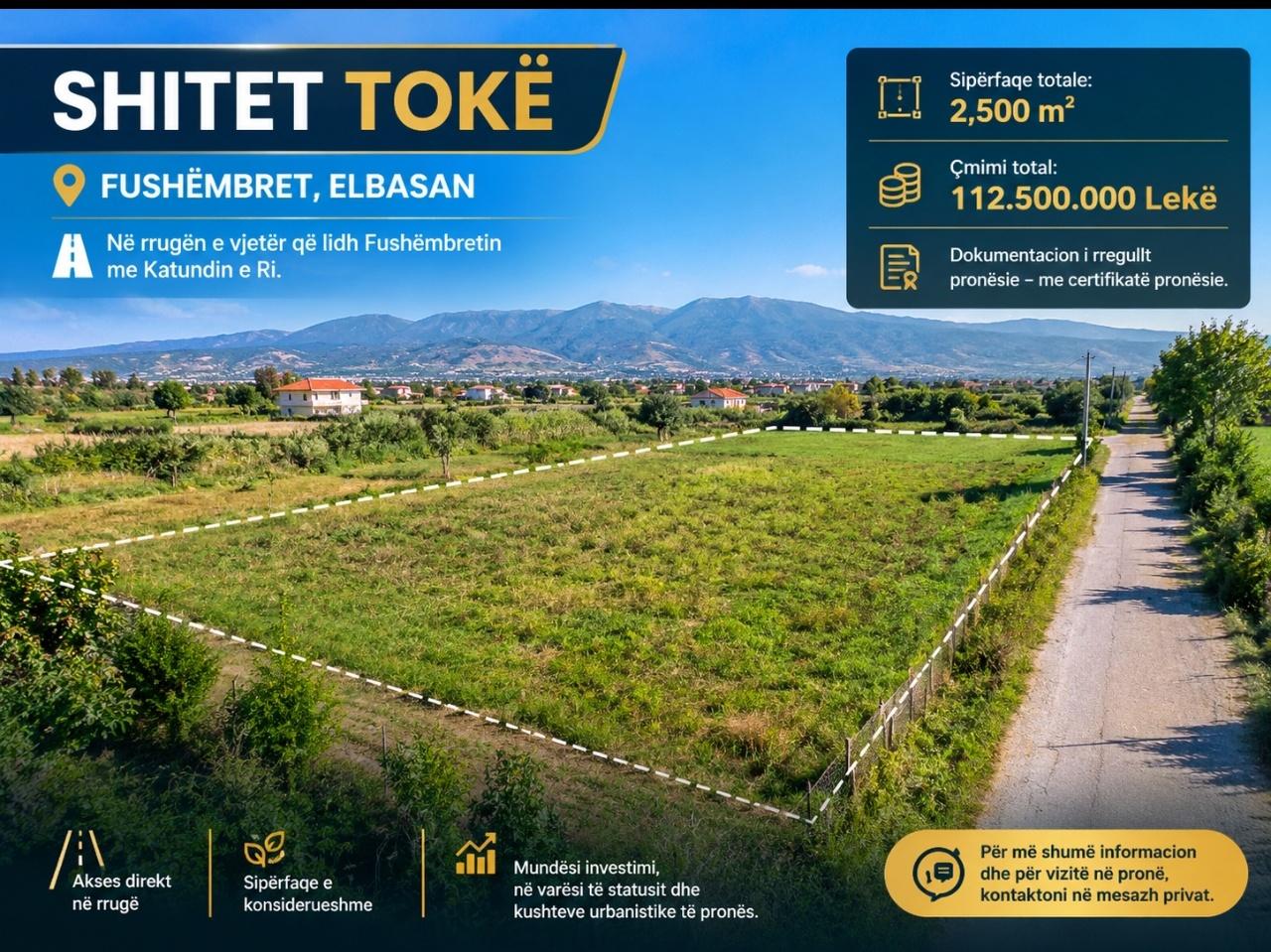 🌿 SHITET TOKË – FUSHËMBRET, ELBASAN 📍 – Elbasan - 1