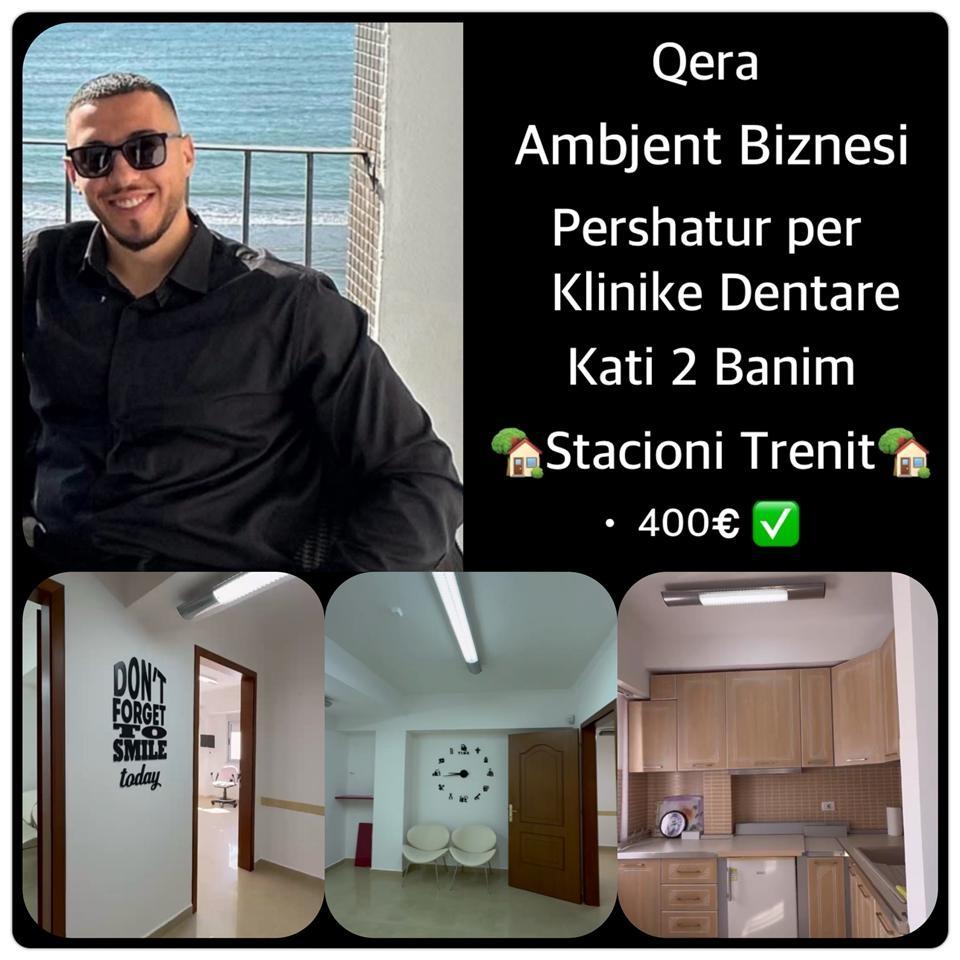 Qera Ambjent Biznesi 📍Stacioni Trenit Durres • 400€ neto✅ – Durrës