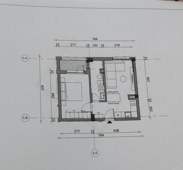 SHITET APARTAMENT 1+1 FRESK 7.931.500 LEKE – Tiranë