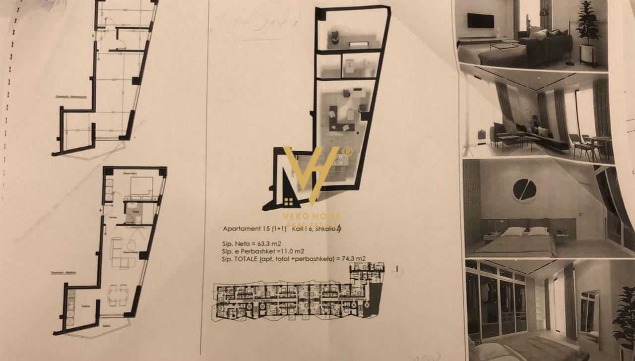 SHITET APARTAMENT 1+1+BLK NE SHENGJIN 105.000 EURO – Lezhë - 1