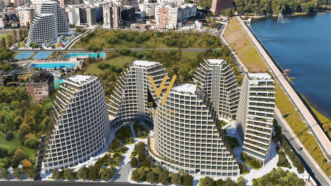 SHITET APARTAMENT 2+1+2+DEPO TE LAKE VIEW 800.000 EURO – Tiranë - 1