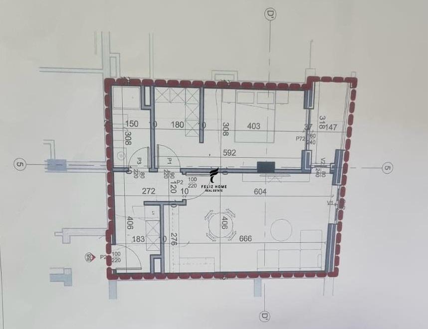 SHITET APARTAMENT 1+1 ISH FUSHA AVIACIONIT 18.670.000 LEKE F – Tiranë - 1