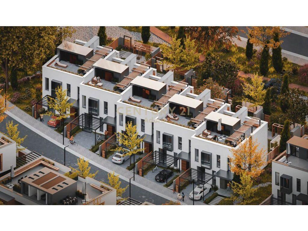 Shitet Vile e Bashkengjitur (Row House) ne Lindner Garden Re – Tiranë
