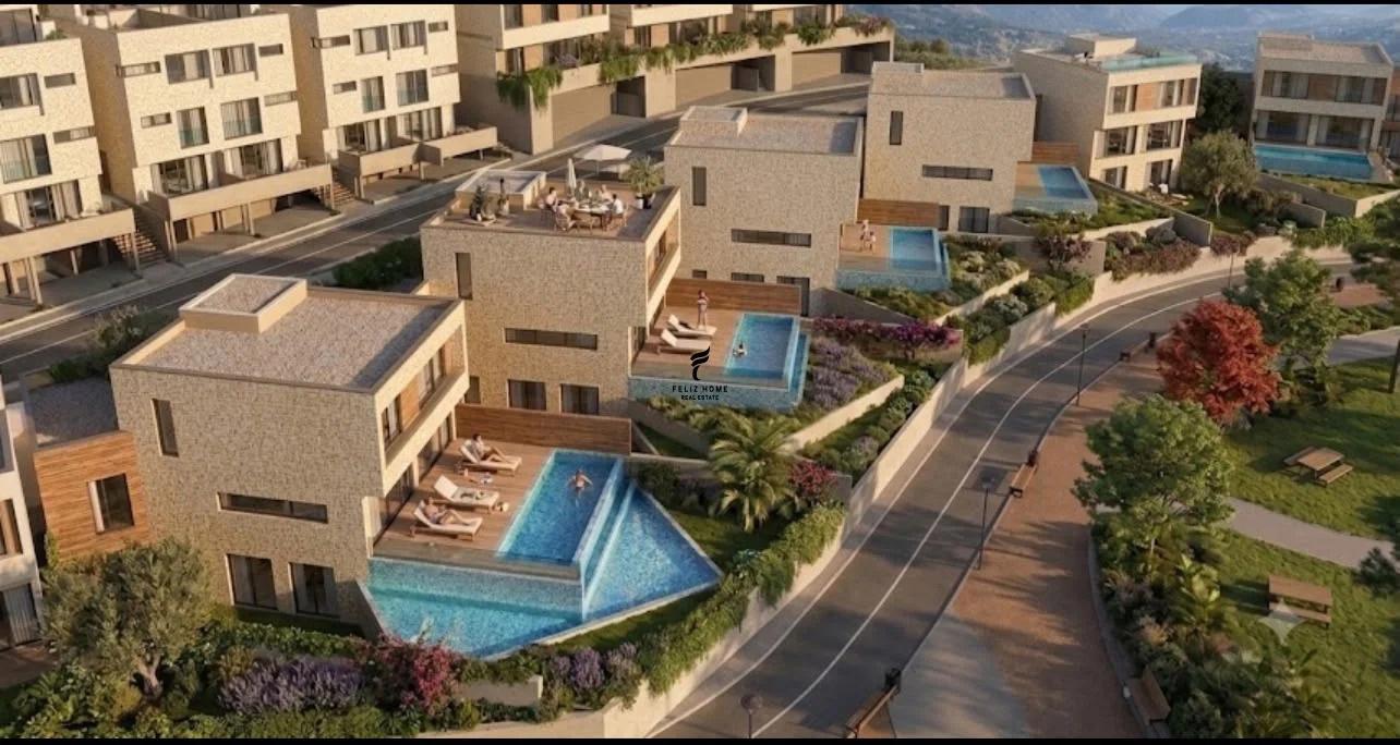 SHITET VILE 3+1+3+PISHINE SWAN LAKE 700.000 EURO FH-99762 – Tiranë