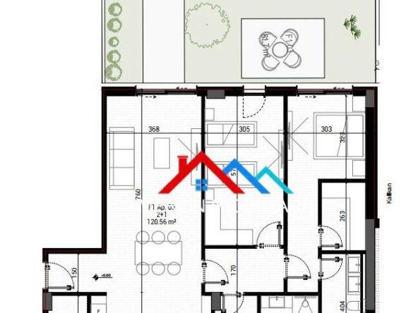 SHITET APARTAMENT 2+1+2+GARAZH AFER TEGUT NE MJULL BATHORE. – Tiranë - 1