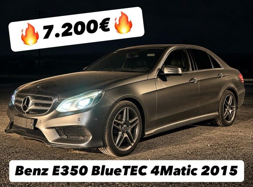 Benz E350 BlueTEC 4Matic AMG Line - ME POROSI, PA DOGANE – Tiranë - 1