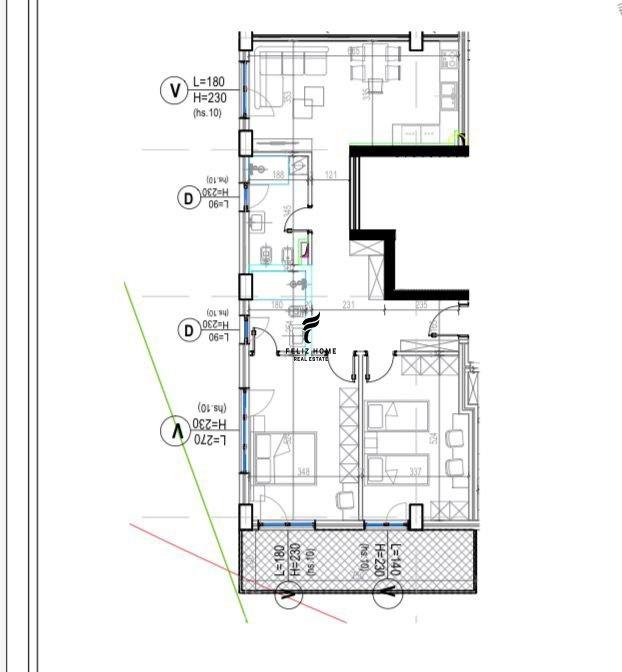 SHITET APARTAMENT 2+1+2 KODRA E DIELLIT 2 233.000 EURO FH-79 – Tiranë