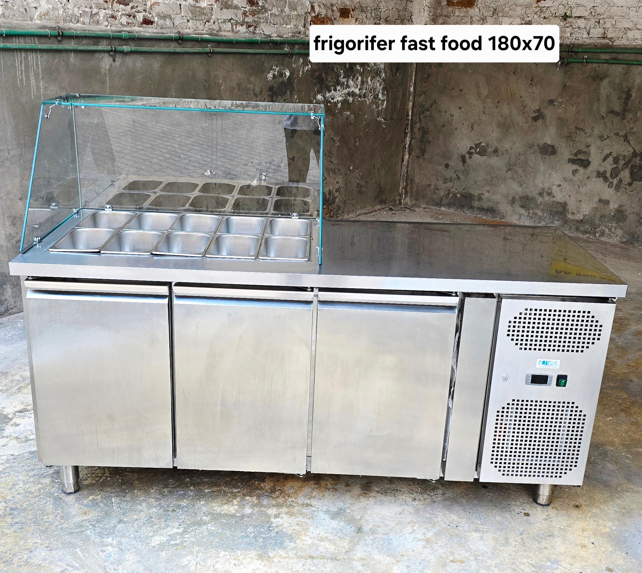 👉FRIGORIFER FRESKUES FAST FOOD 180X70 !!! – Durrës