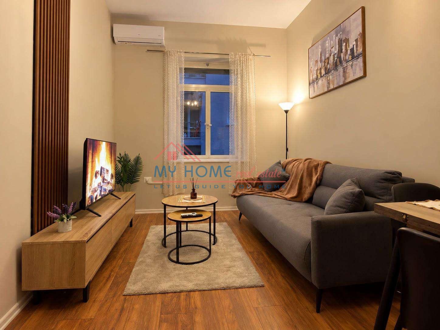 Apartament 1+1 me qera ne Bllok Tirane – Tiranë