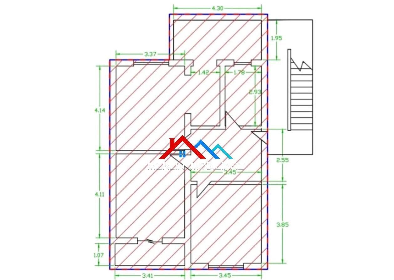 SHITET APARTAMENT 2+1 NE BULEVARDIN ZOGU I PARE. – Tiranë - 1