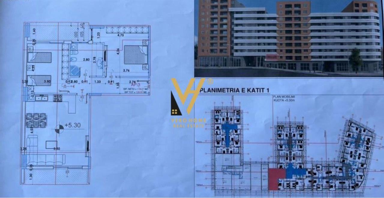 SHITET APARTAMENT 2+1+2 NE YZBERISHT 162.500 EURO – Tiranë - 1