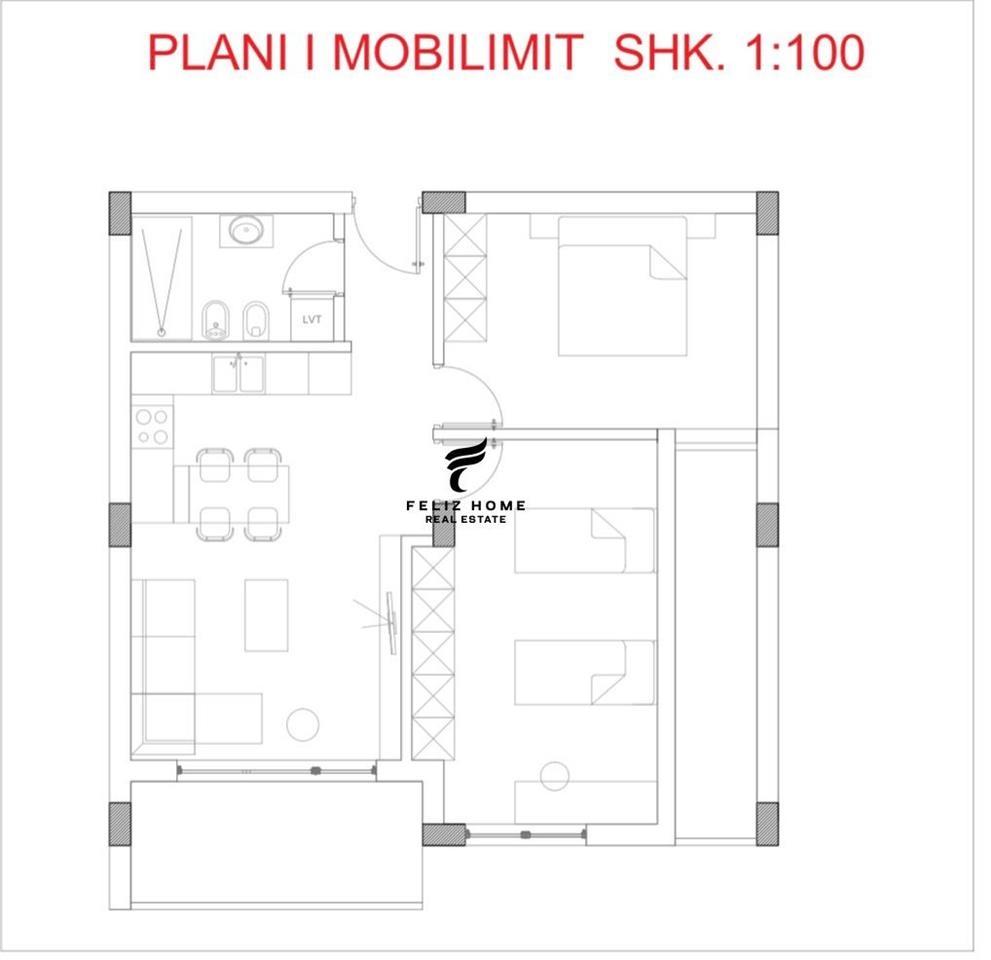 SHITET APARTAMENT 2+1 QERRET 190.000 EURO – Tiranë
