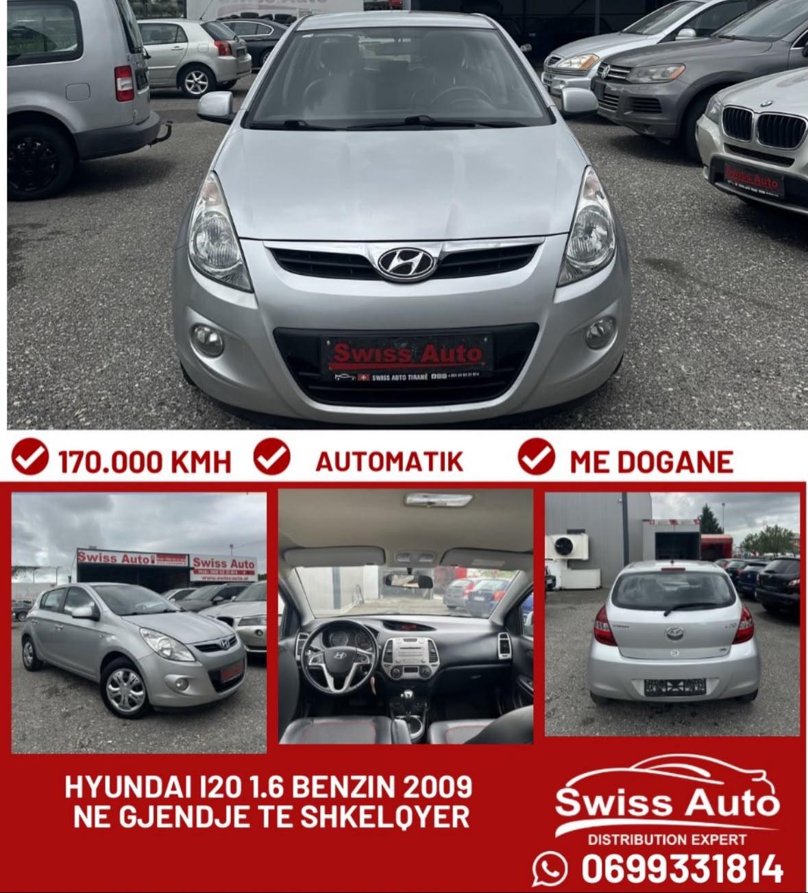 Hyundai I20 2009 1.6 Benzine Automatike – Tiranë - 1