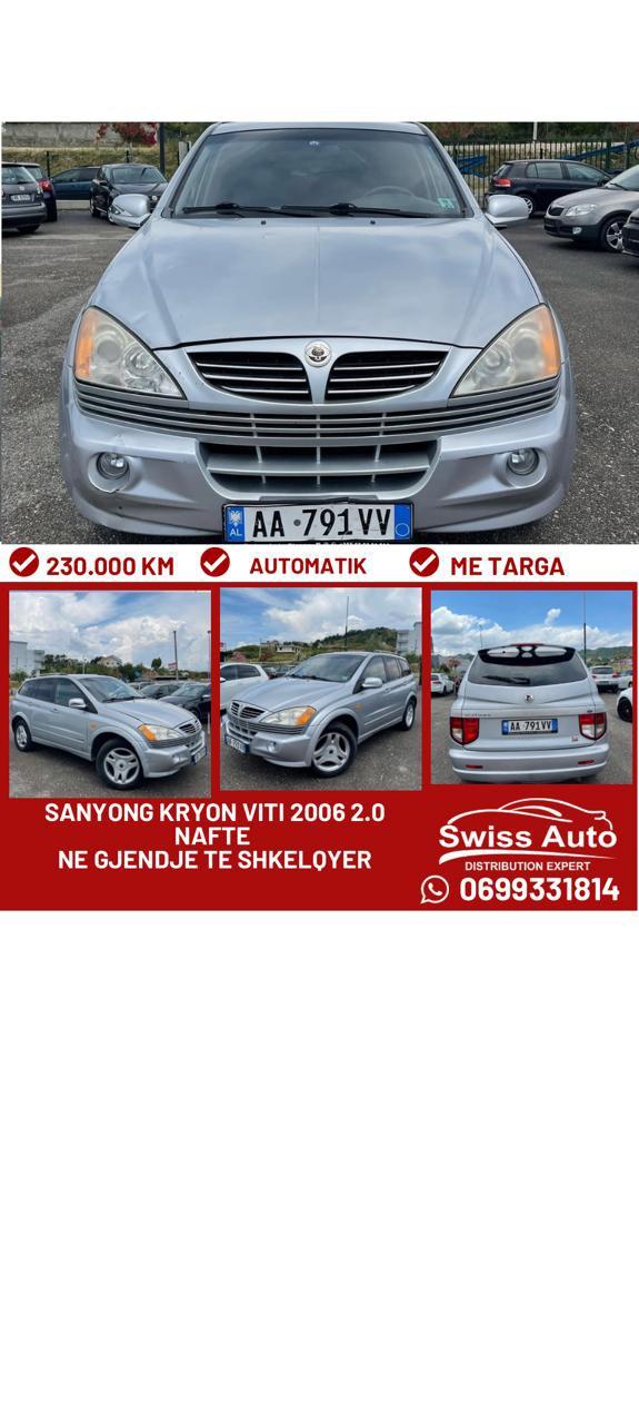 Sangyong Kryon 2006 2.0 Nafte Automatike – Tiranë