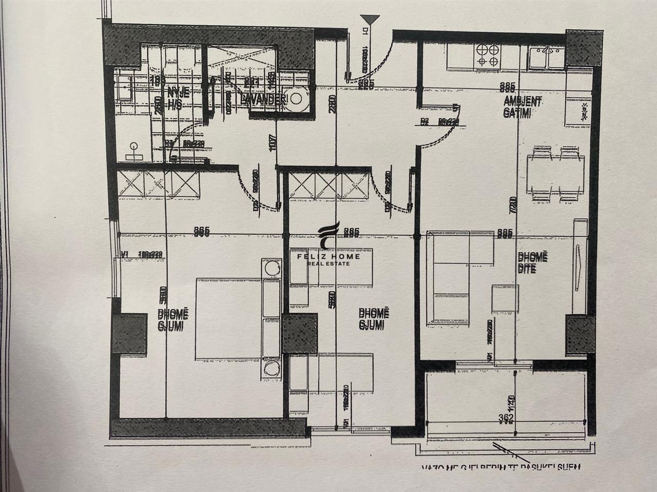 SHITET APARTAMENT 2+1 ISH FUSHA AVIACIONIT 207.000 EURO – Tiranë