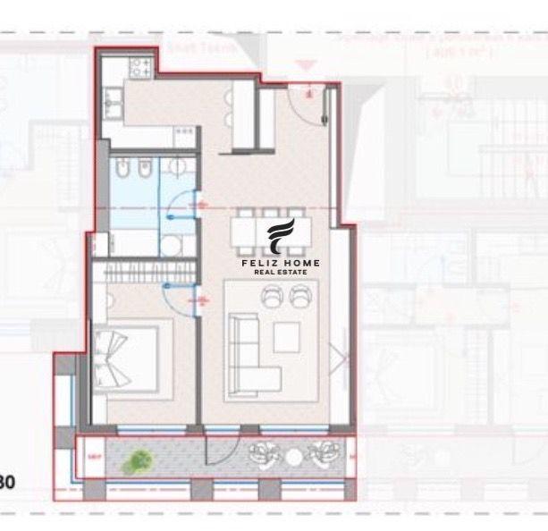 SHITET APARTAMENT 1+1 ZOGU ZI 270.000 EURO – Tiranë