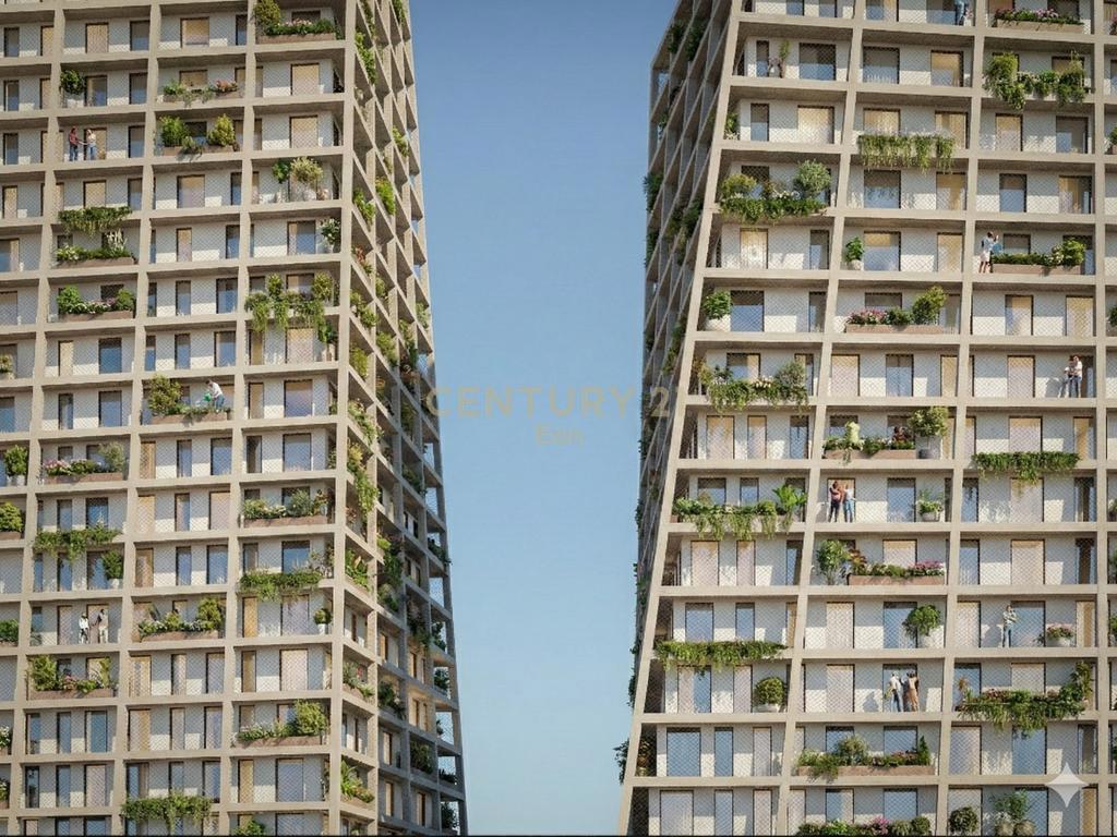1+1, desla tower, 222,400 euro,pamje deti, keste 4 vite – Durrës