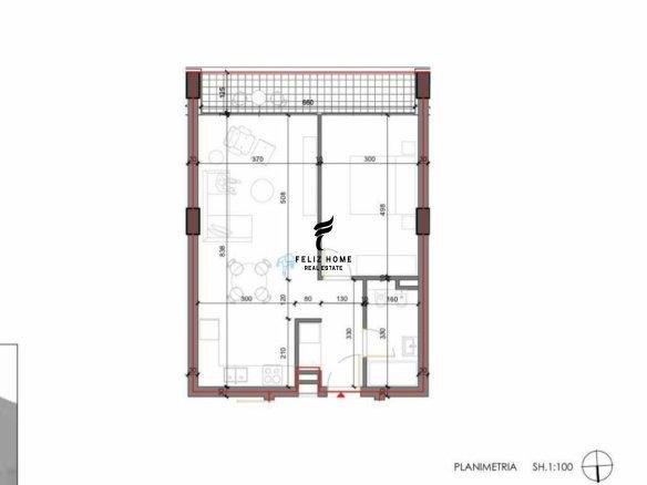 SHITET APARTAMENT 1+1 SHKOZE 10.300.000 LEKE FH-68792 – Tiranë