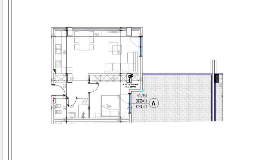 SHITET APARTAMENT 1+1 KODRA E DIELLIT 2 159.200 EURO FH-7923 – Tiranë