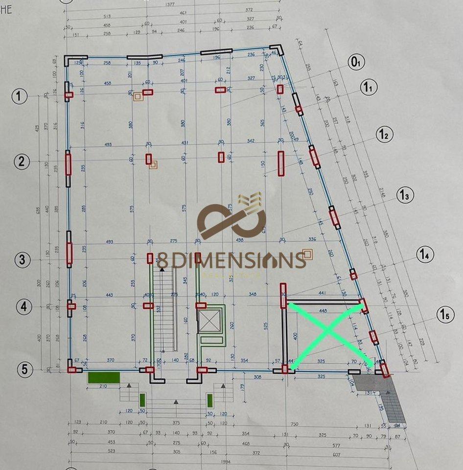 Ambjent Komercial per shitje ne Tufine (D8141A-53) – Tiranë